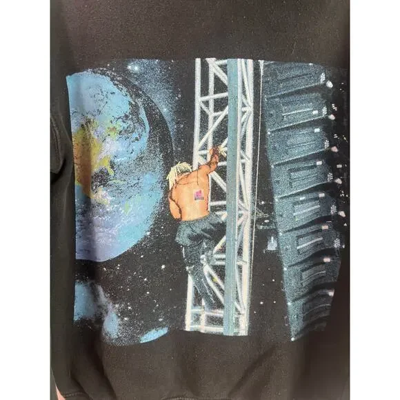 Concert Hoodie XxxtentacionAuthentic Question Mark ? Album Merch Size Small